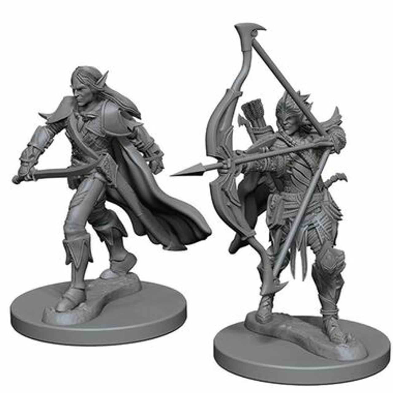 Pathfinder Deep Cuts Unpainted Miniatures: Elf Fighter Male – WizKids