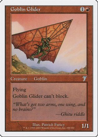Goblin Glider (7ED-189) - 7th Edition Foil、Wizards of the Coast、kayou