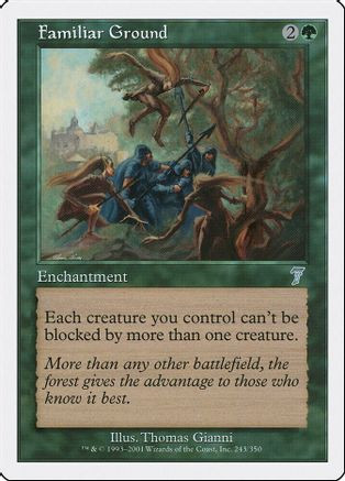 Familiar Ground (7ED-243) - 7th Edition Foil、Wizards of the Coast、kayou