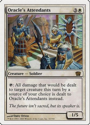 Oracle's Attendants (8ED-032) - 8th Edition Foil、Wizards of the Coast、kayou