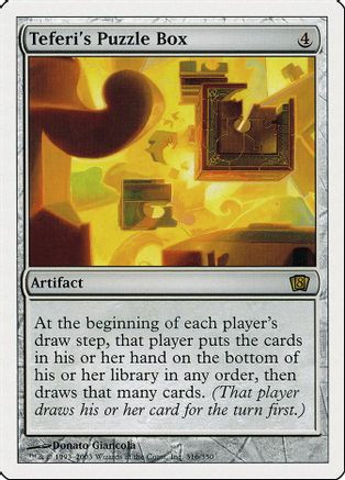 Teferi's Puzzle Box (8ED-316) - 8th Edition Foil、Wizards of the Coast、kayou