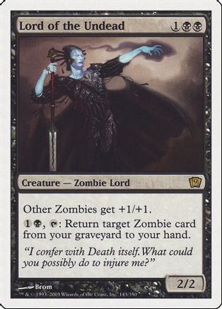 Lord of the Undead (9ED-143) - 9th Edition、Wizards of the Coast、kayou