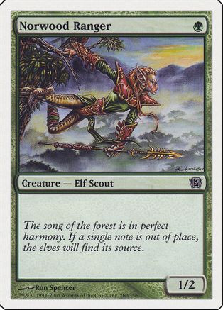 Norwood Ranger (9ED-260) - 9th Edition Foil、Wizards of the Coast、kayou