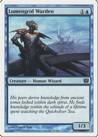 Lumengrid Warden (9ED-084) - 9th Edition、Wizards of the Coast、kayou