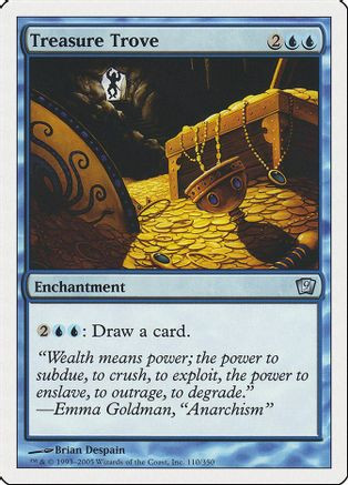 Treasure Trove (9ED-110) - 9th Edition、Wizards of the Coast、kayou