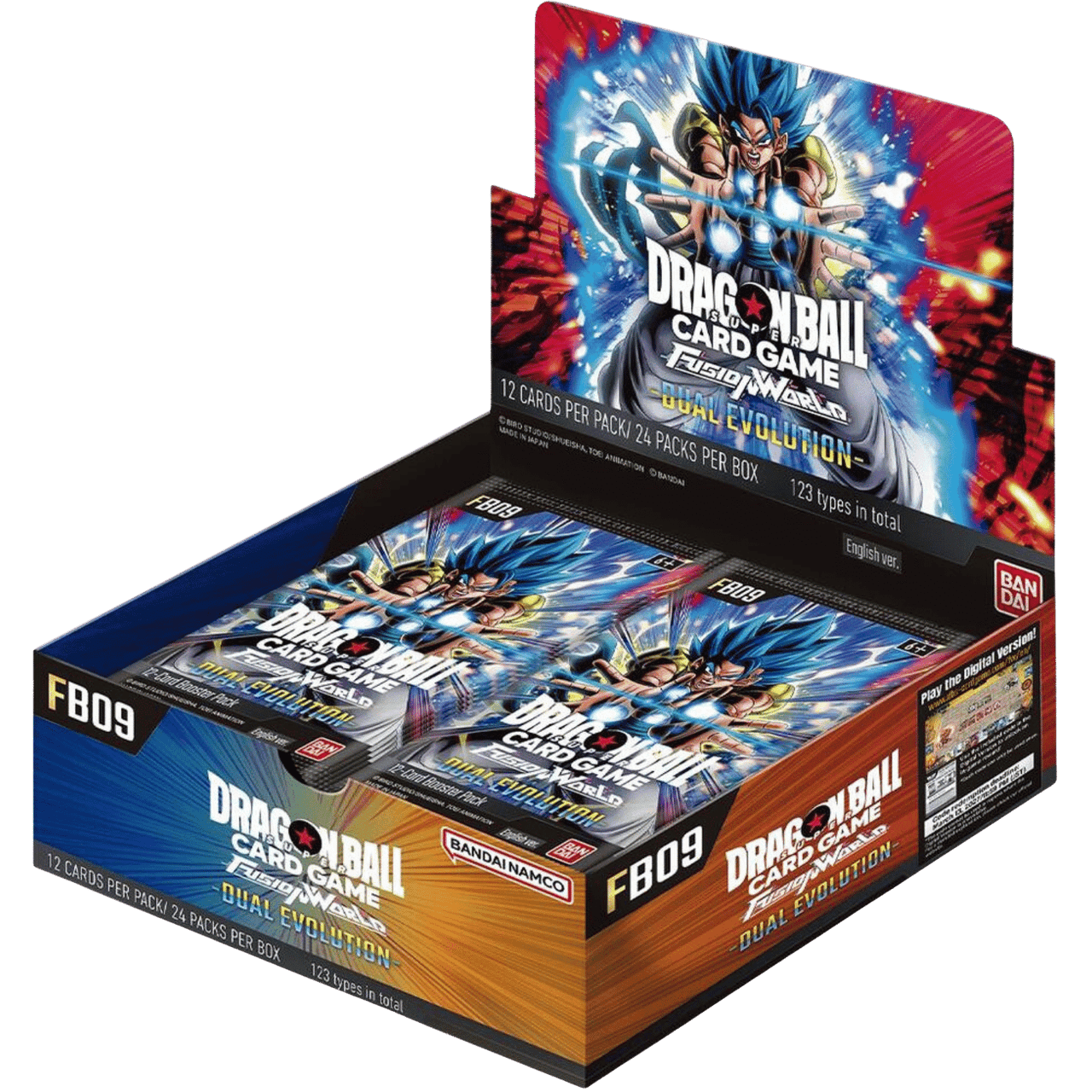 ドラゴンボールカードゲーム FB09 デュアルエボリューション　box Dragon Ball Super TCG: Fusion World - Dual Evolution - Booster Box