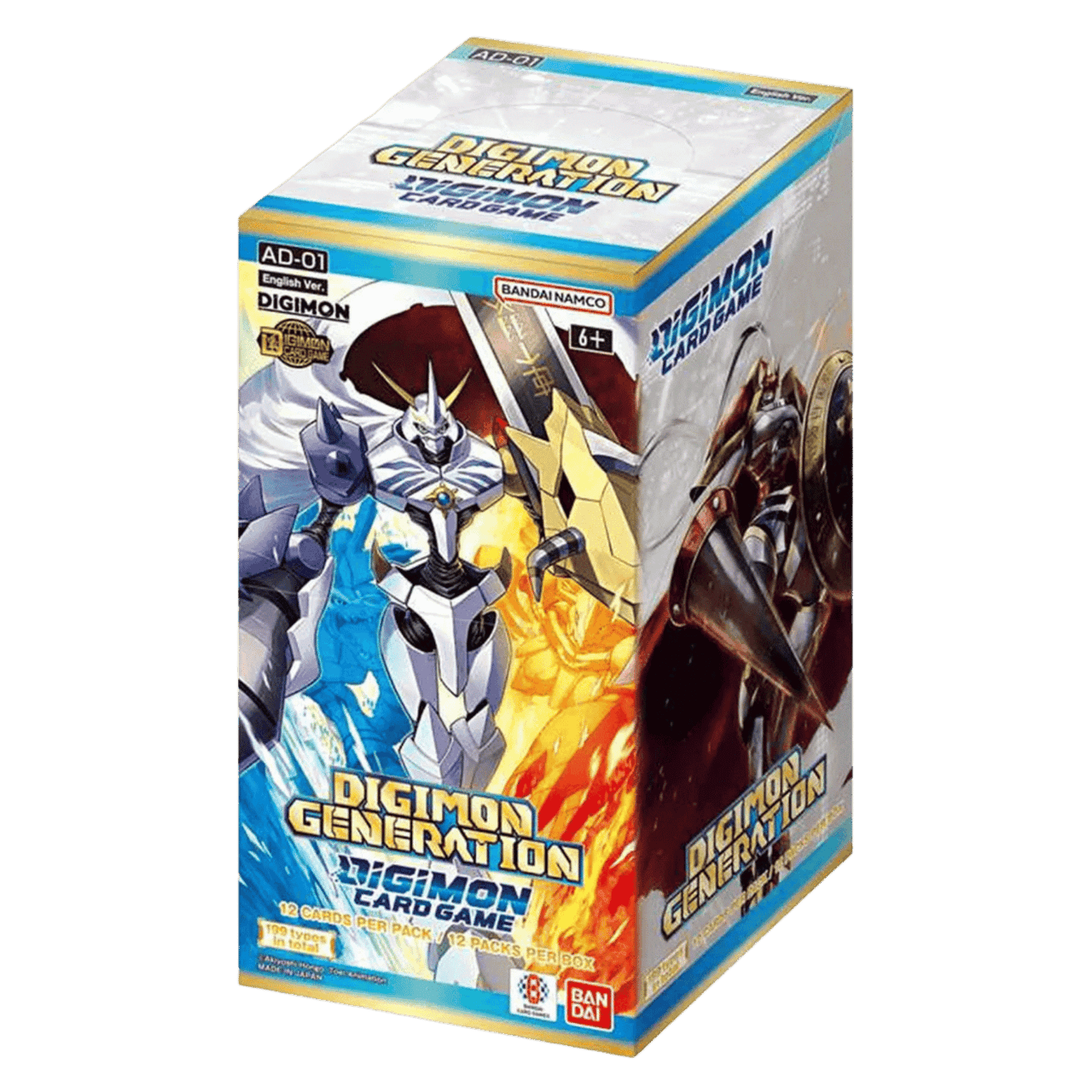 新品未開封　DIGIMON GENERATION ボックステ－プ付き テープ付き未開封 DIGIMON GENERATION 12BOX - メルカリ
