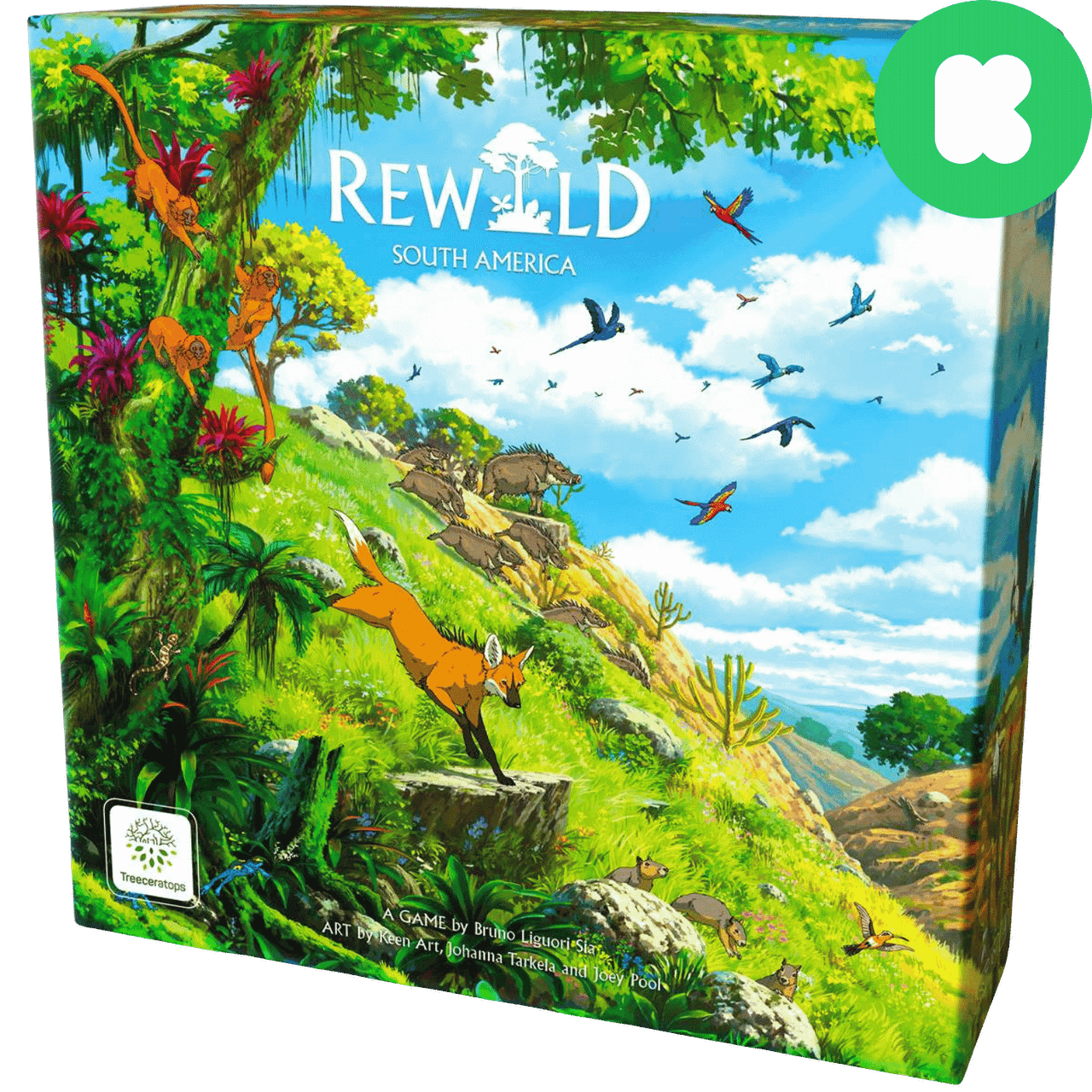 Rewild: South America、Treecer、kayou
