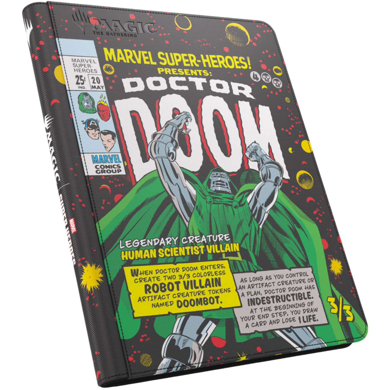 Gamegenic: Zip-Up Album - MTG Marvel Super Heroes - Doctor Doom