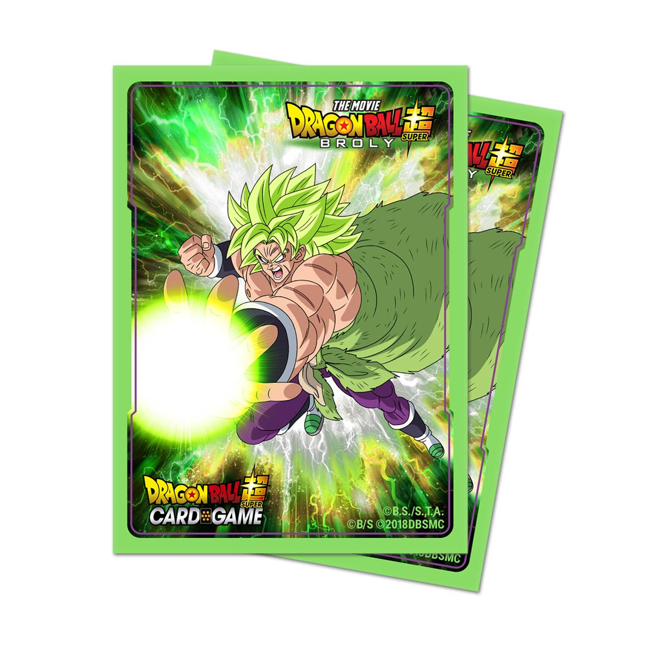 Ultra Pro Sleeves Dragon Ball Super Broly 65ct Game Nerdz