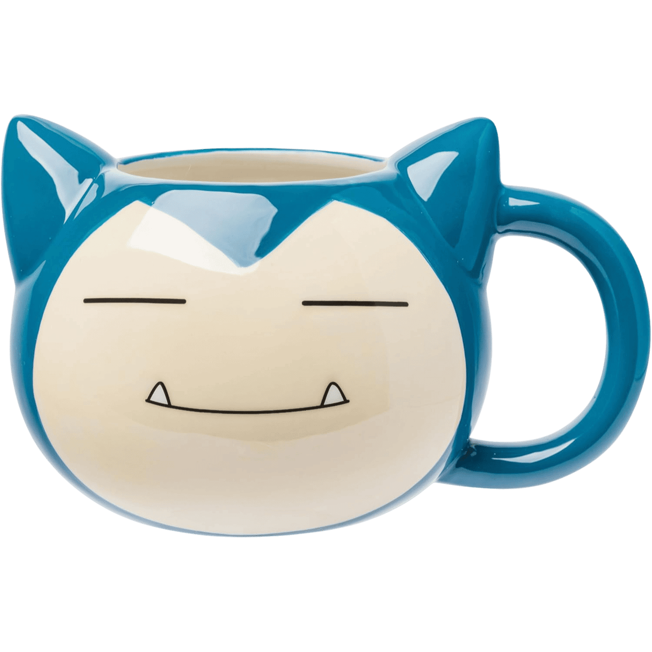 Pokemon: Snorlax Face - Ceramic 3D Sculpted Mug (20oz)、Silver Buffalo、kayou