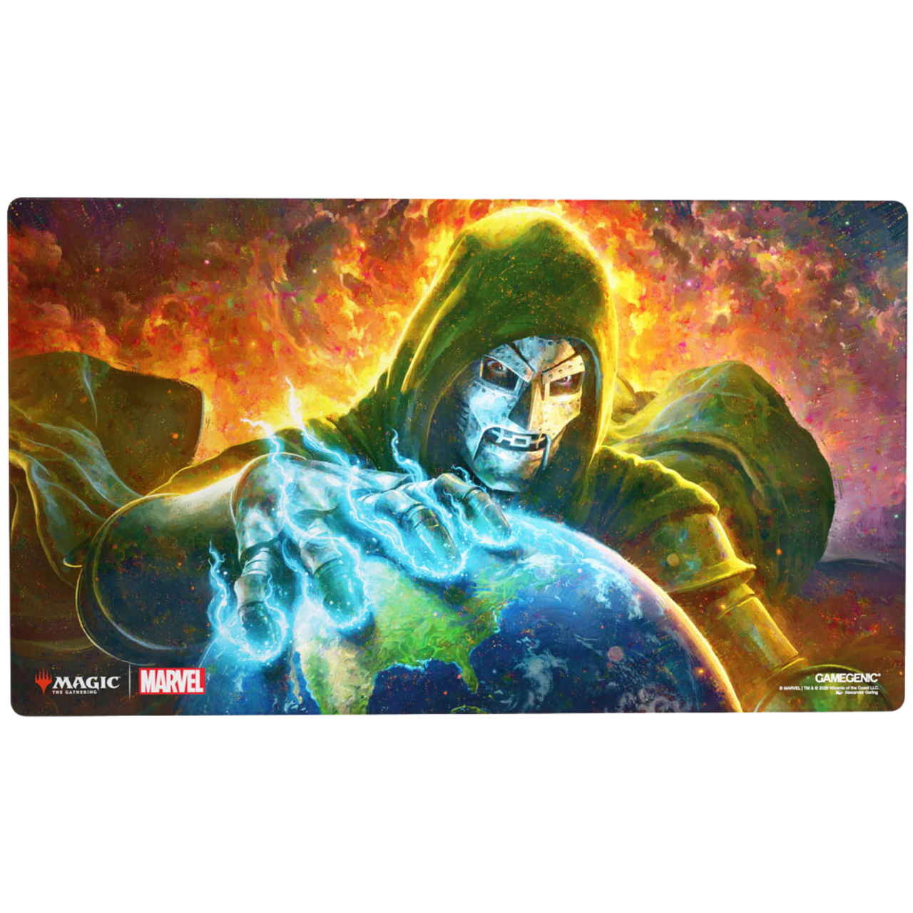 Gamegenic: Shiny Playmat - MTG Marvel Super Heroes - Doom Reigns