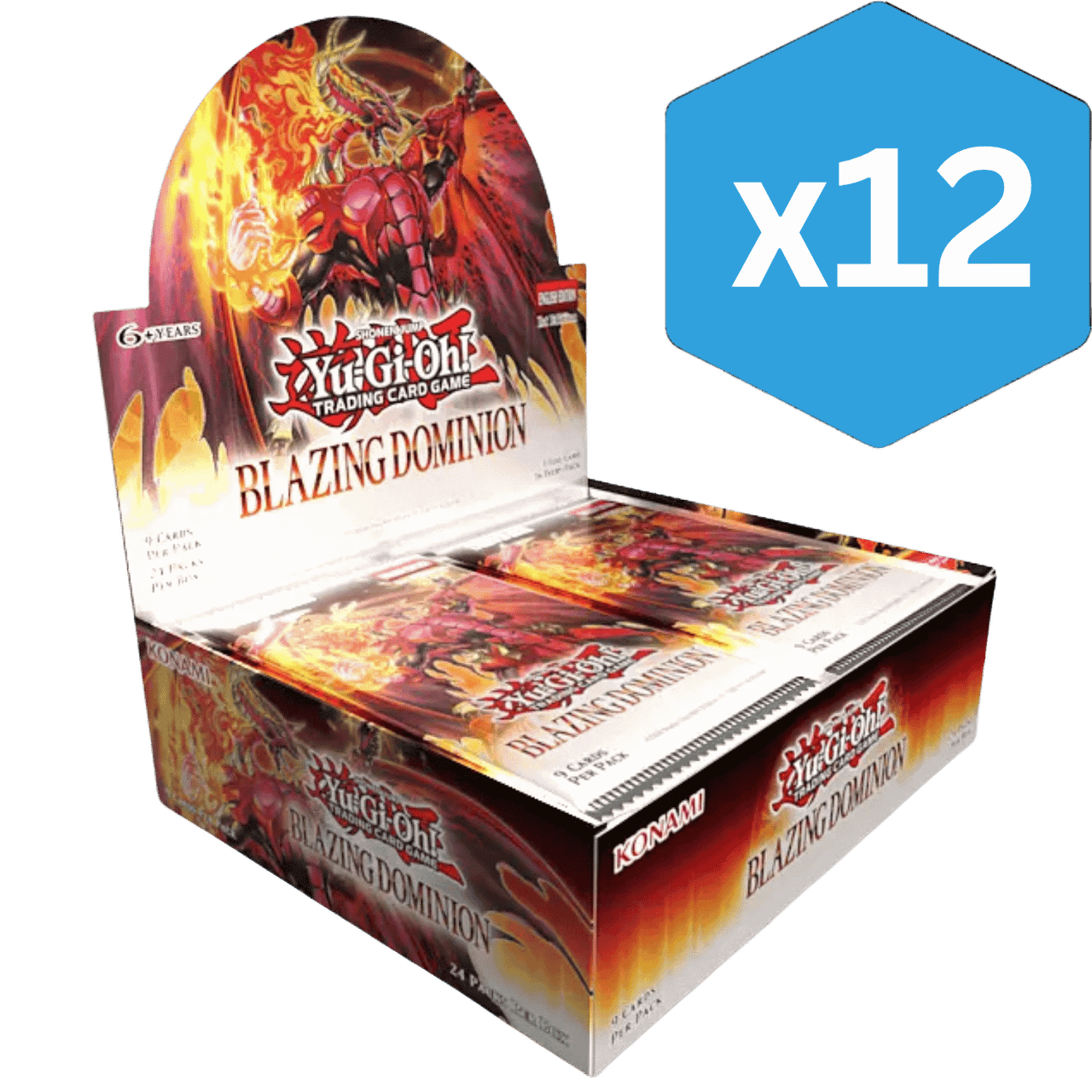 BLAZING DOMINION 新品未開封 シュリンク付きBOX 1箱 Yu-Gi-Oh