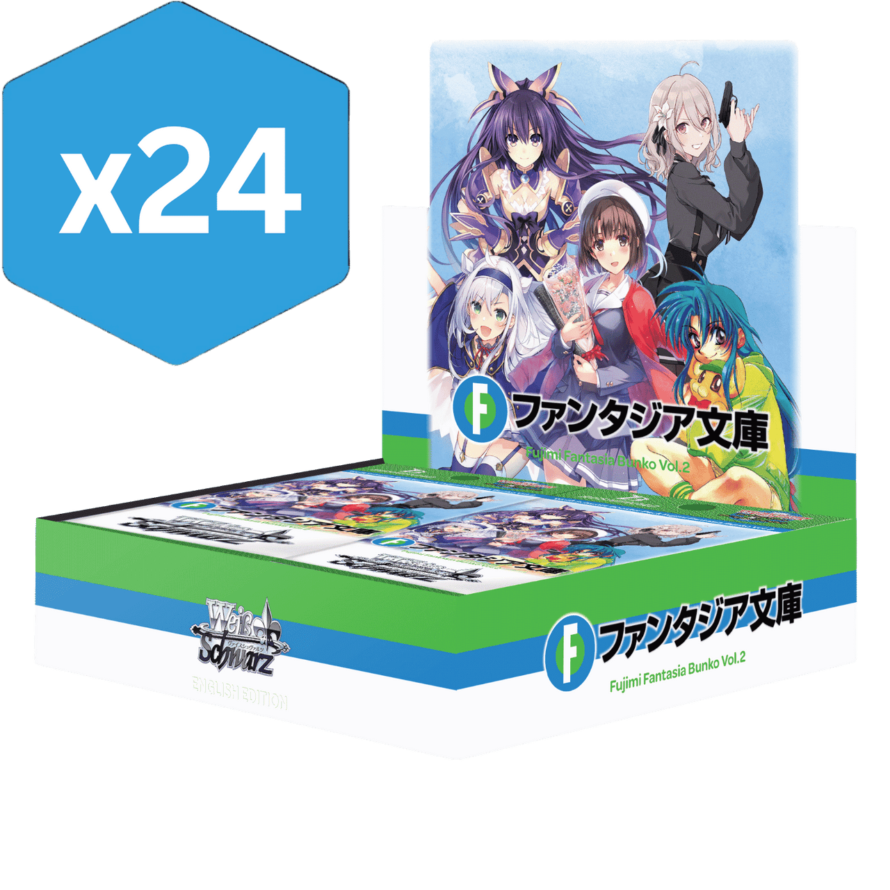 【希少】ファンタズマゴリア version5.0 ブースターパック 1BOX Weiss Schwarz: Fujimi Fantasia Bunko Vol.2 - Booster Box (Sealed
