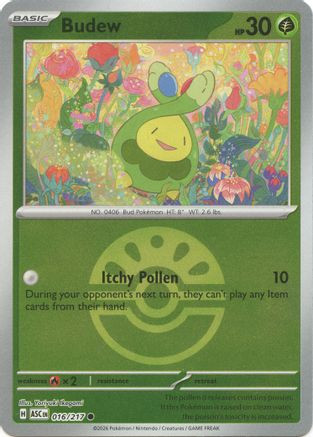 Budew - 016/217 (Friend Ball) 16 - ME Ascended Heroes Reverse Holofoil、The Pokémon Company、kayou