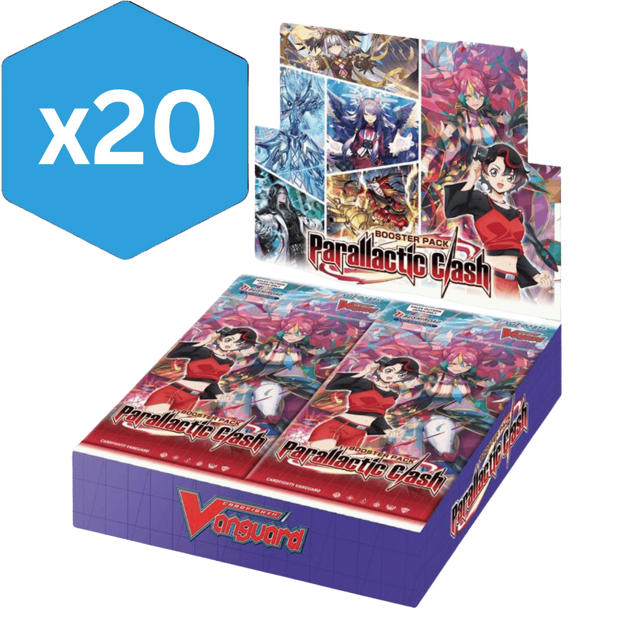 Cardfight!! Vanguard TCG: Parallactic Clash - Booster Box (Sealed Case) - Game Nerdz Cardfight!! Vanguard TCG: Parallactic Clash - Booster Box (Sealed Case) - Game Nerdz