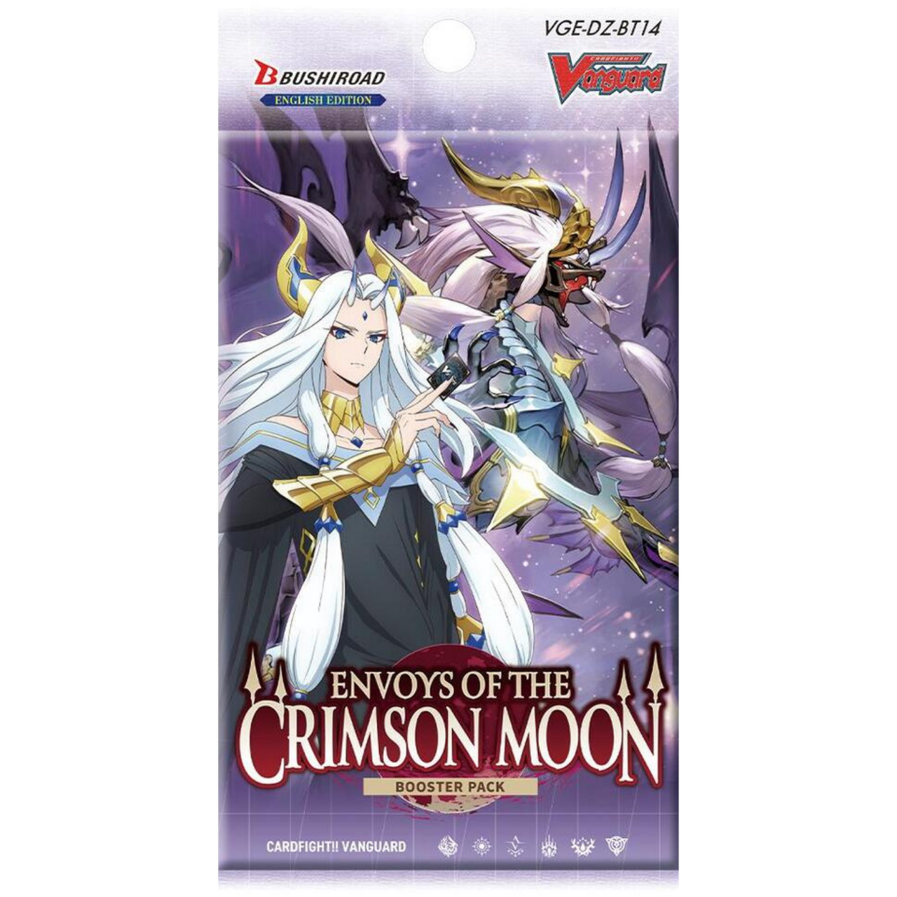 cardfight vanguard booster box case Cardfight!! TCG: Envoys of the Crimson Moon - (Sealed Case) annihilate opponents rear Protecting Cases for Cardfight Vanguard