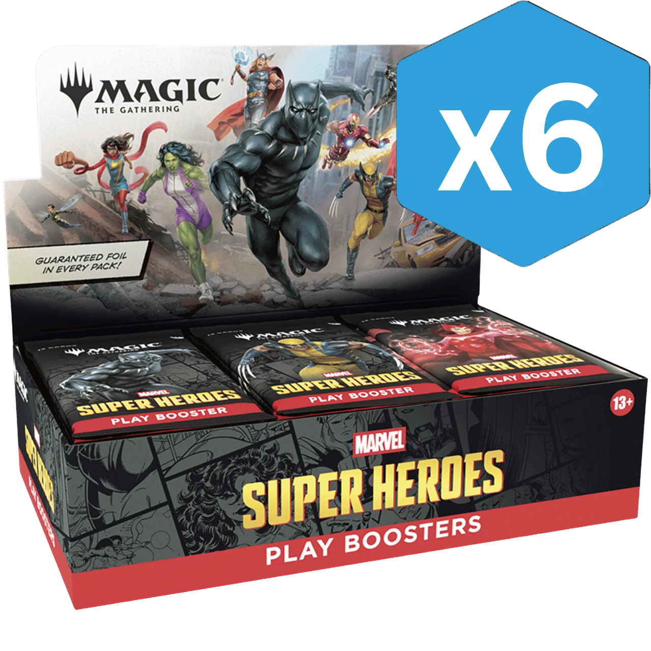 Magic: The Gathering - Marvel Super Heroes - Play Booster Box (Sealed Case)、Wizards of the Coast、kayou