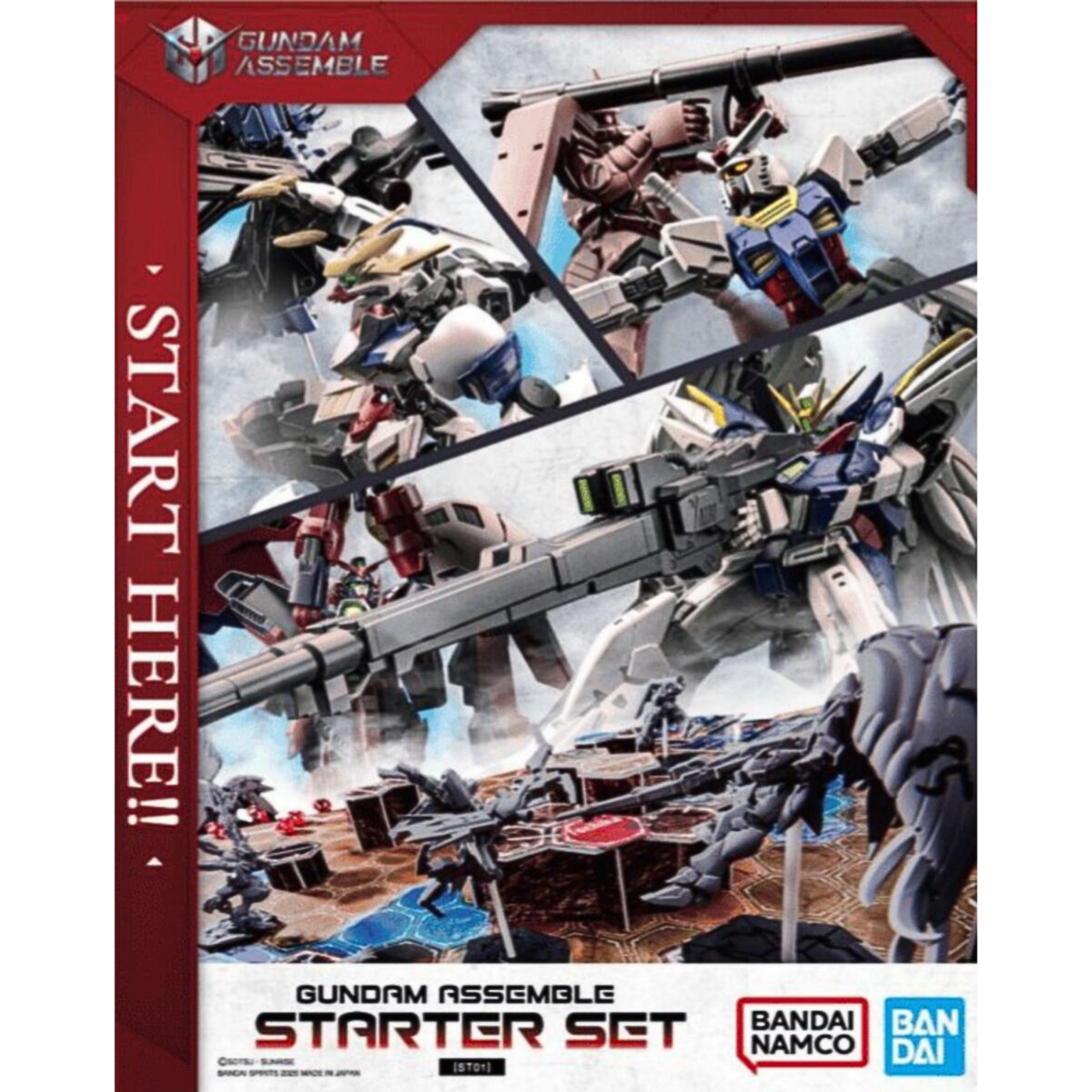 Gundam Assemble: Starter Set 01 ST01 (PREORDER) - Game Nerdz