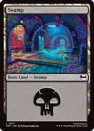 Swamp (0317) (TMT-317) - Teenage Mutant Ninja Turtles、Wizards of the Coast、kayou