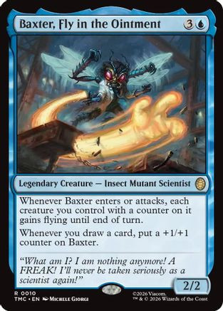 Baxter, Fly in the Ointment (TMC-010) - Commander: Teenage Mutant Ninja Turtles、Wizards of the Coast、kayou