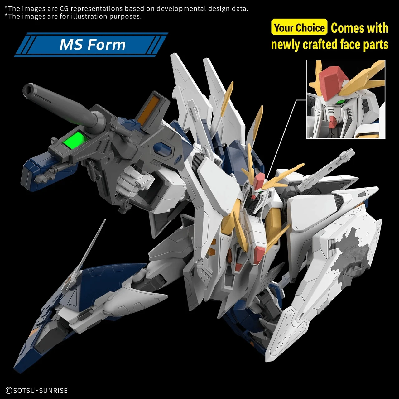 Mobile Suit Gundam Hathaway: HGUC Ξ Xi Gundam (Sorcery of Nymph