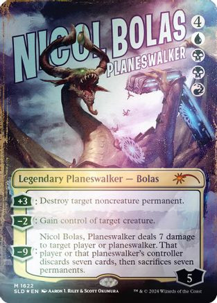 Nicol Bolas, Planeswalker (Rainbow Foil) (SLD-1622) - Secret Lair Drop Series Foil、Wizards of the Coast、kayou