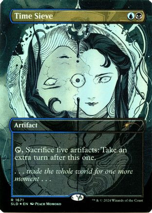 Time Sieve (Rainbow Foil) (SLD-1671) - Secret Lair Drop Series Foil、Wizards of the Coast、kayou