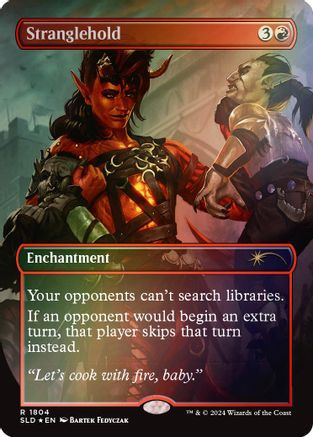 Stranglehold (Rainbow Foil) (SLD-1804) - Secret Lair Drop Series Foil、Wizards of the Coast、kayou