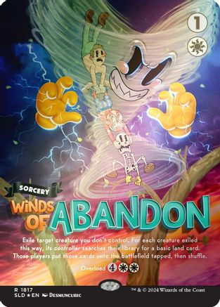 Winds of Abandon (Rainbow Foil) (SLD-1817) - Secret Lair Drop Series Foil、Wizards of the Coast、kayou