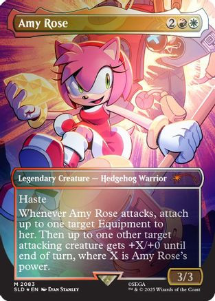 Amy Rose (Rainbow Foil) (SLD-2083) - Secret Lair Drop Series Foil、Wizards of the Coast、kayou