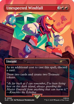 Unexpected Windfall (2092) (SLD-2092) - Secret Lair Drop Series、Wizards of the Coast、kayou
