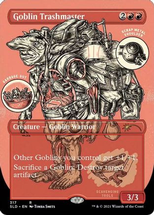 Goblin Trashmaster (Foil Etched) (SLD-317) - Secret Lair Drop Series Foil、Wizards of the Coast、kayou