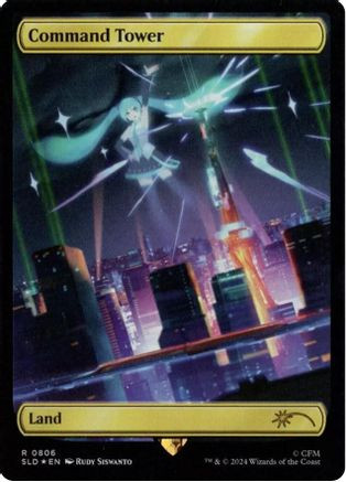 Command Tower (0806) (Rainbow Foil) (SLD-806) - Secret Lair Drop Series Foil、Wizards of the Coast、kayou