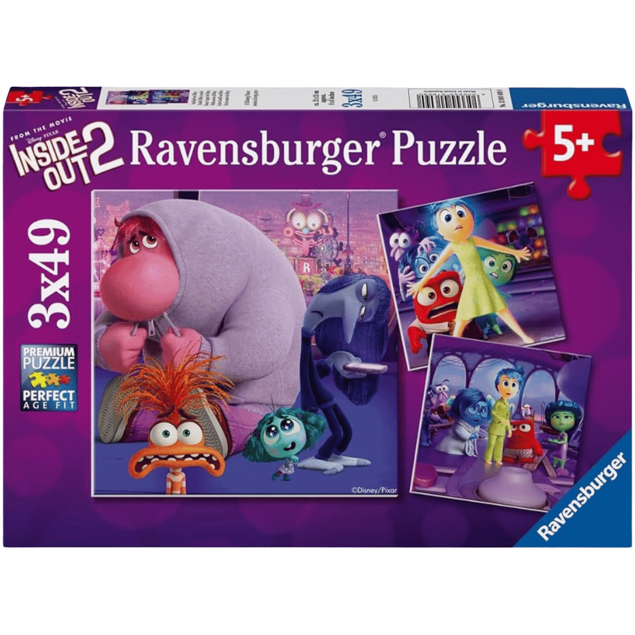 Disney Pixar: Inside Out 2 - Children's Puzzle (3x49pcs) - Game Nerdz