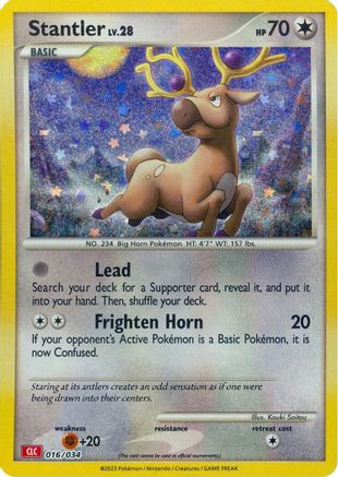 Stantler 16 - Trading Card Game Classic Holofoil、The Pokémon Company、kayou