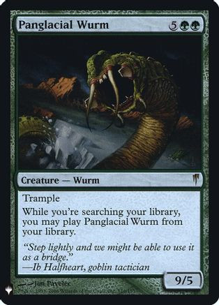 Panglacial Wurm (LIST-116) - The List Reprints Foil、Wizards of the Coast、kayou