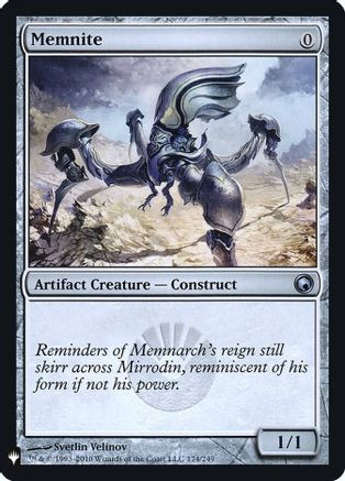 Memnite (LIST-174) - The List Reprints、Wizards of the Coast、kayou