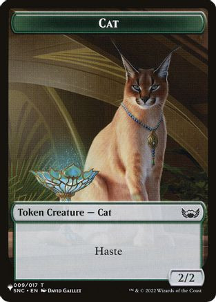Cat (009) // Dog Double-Sided Token (LIST-9 // 10) - The List Reprints、Wizards of the Coast、kayou