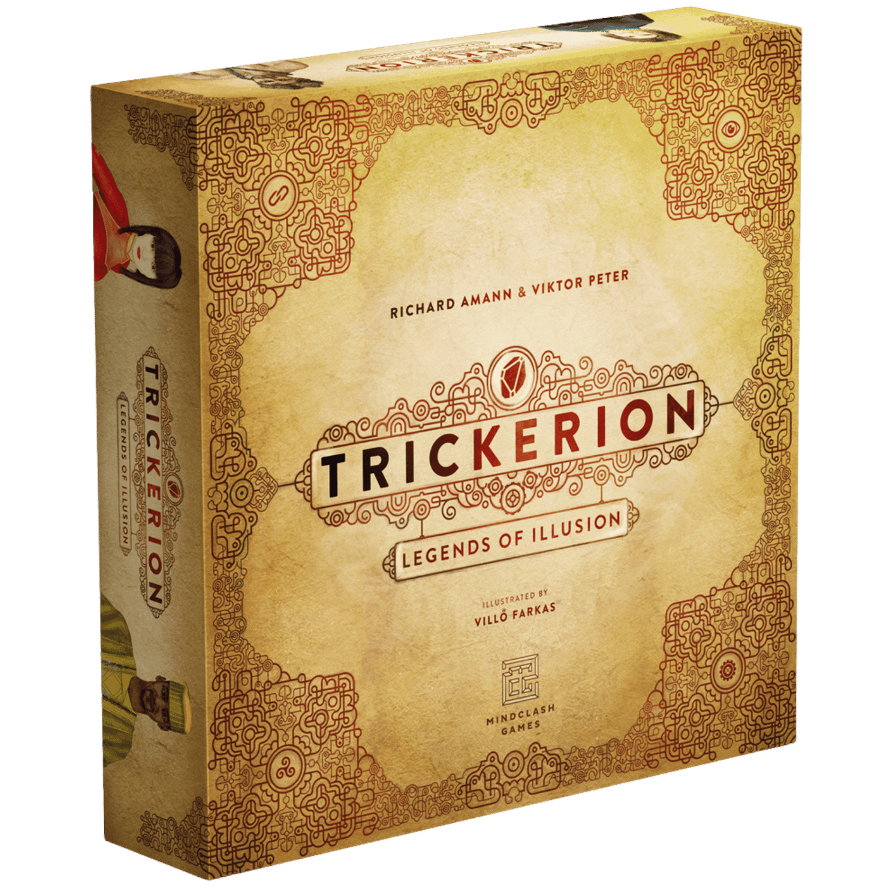 Trickerion: Legends of Illusion 1st Edition, 8th Printing、Mindclash Games LLC、kayou