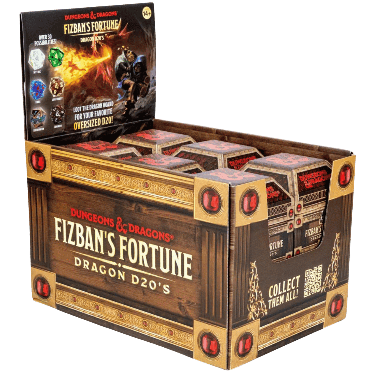 FanRoll: D&D Fizban's Fortune - Dragons D20's - Blind Mystery Box - Display (12)、FanRoll、kayou