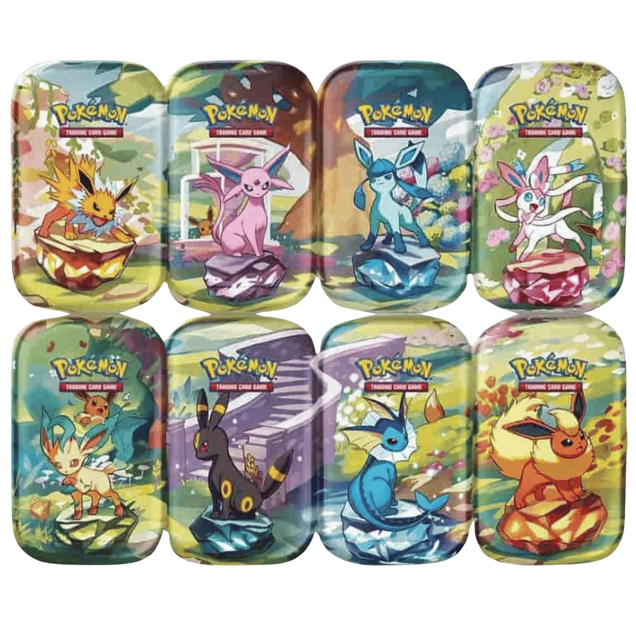 Pokemon: Scarlet & Violet - Prismatic Evolutions - Mini Tin (Set of 8) (REISSUE)、The Pokémon Company、kayou