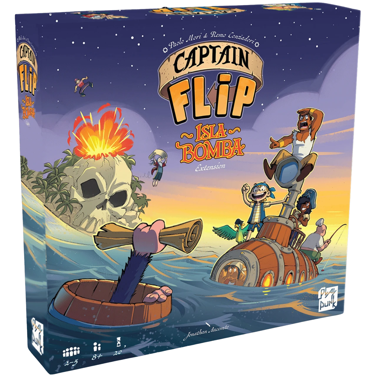 Captain Flip: Isla Bomba Expansion、PlayPunk、kayou