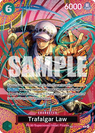 Trafalgar Law SP OP13-031 ワンピースカード Trafalgar Law (SP) (OP13-031) Adventure on Kami's Island Foil