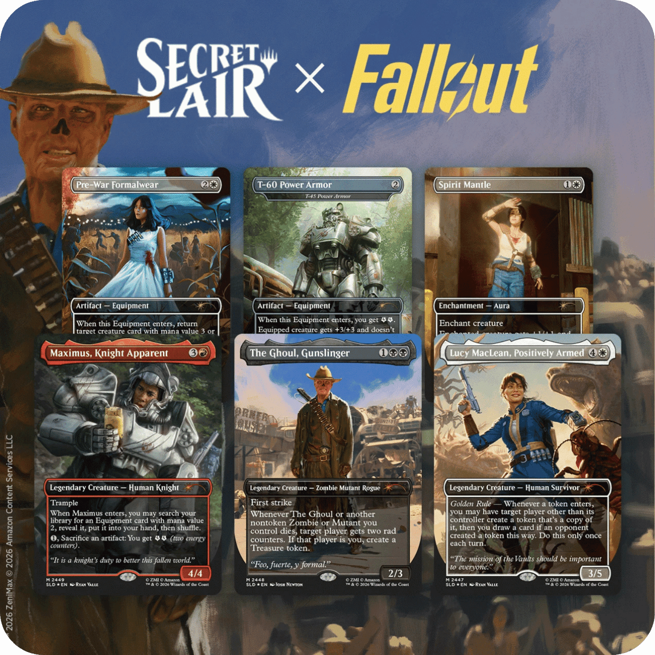 Magic: The Gathering - Secret Lair x Fallout: Beyond Vault 33 (Non
