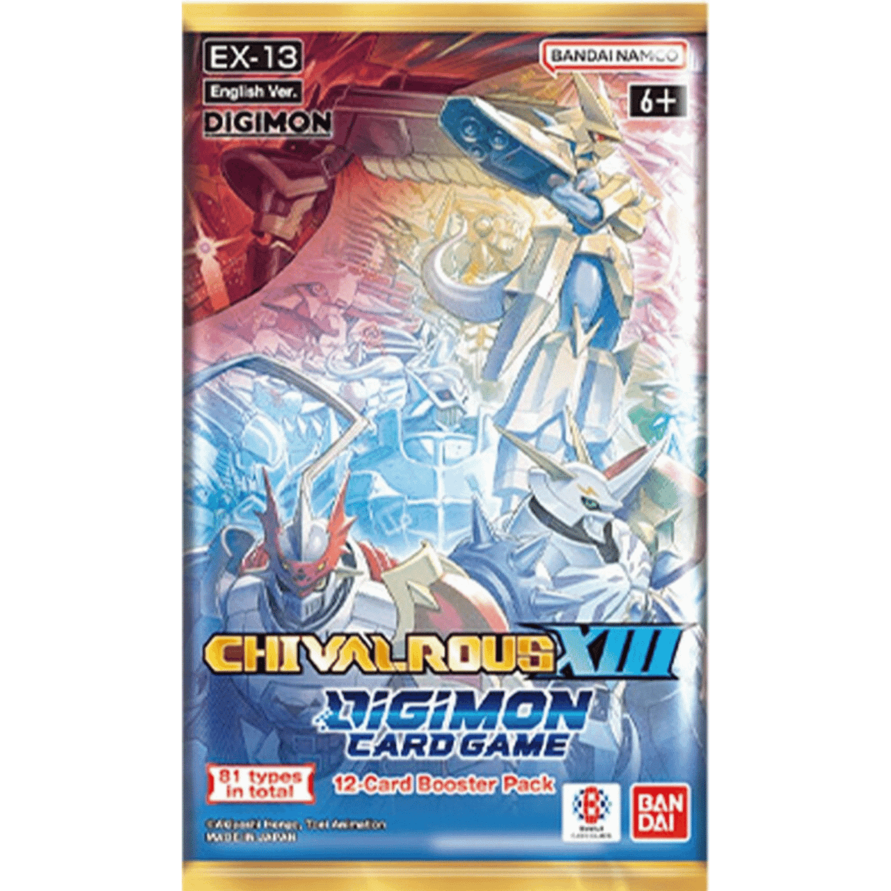 Digimon TCG: Chivalrous XIII - Extra Booster Pack EX13 - Game Nerdz