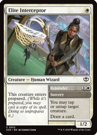 Elite Interceptor (SOS-012) - Secrets of Strixhaven、Wizards of the Coast、kayou