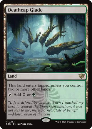 Deathcap Glade (SOS-253) - Secrets of Strixhaven、Wizards of the Coast、kayou