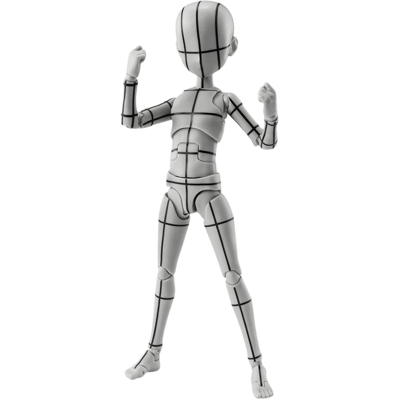 Body-Kun Ken Sugimori Edition (Wireframe Gray Color Ver.) TAMASHII NATIONS Action Figure (PREORDER)、Bandai Hobby、kayou