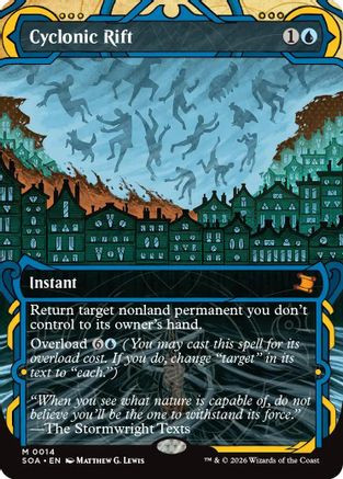 Cyclonic Rift (SOA-014) - Secrets of Strixhaven: Mystical Archive Foil、Wizards of the Coast、kayou
